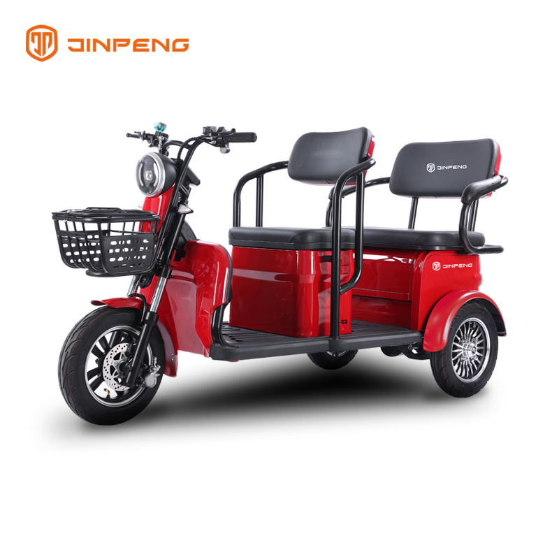 Experimente conforto e conveni&ecirc;ncia com o triciclo el&eacute;trico de passageiros de alta qualidade da JINPENG