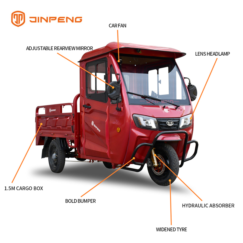 Closed Cabin Electric Cargo Tricycle-RL150