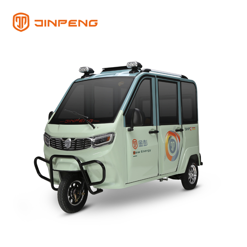 Melhorando a mobilidade urbana com os carros el&eacute;tricos triciclos da JINPENG