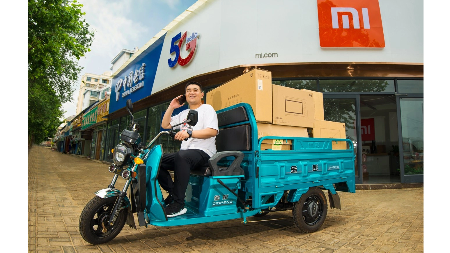 Samaradorlikni oshirish: shahar logistikasida elektr yuk uch g'ildirakli velosipedlarining inqilobiy ta'siri